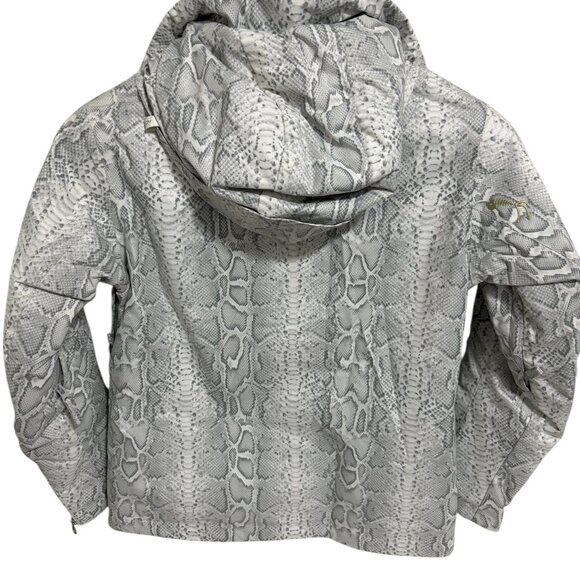 DESCENTE Ski Jacket Women’s Size 10 White Insulated Zip Pockets - Picture 6 of 6